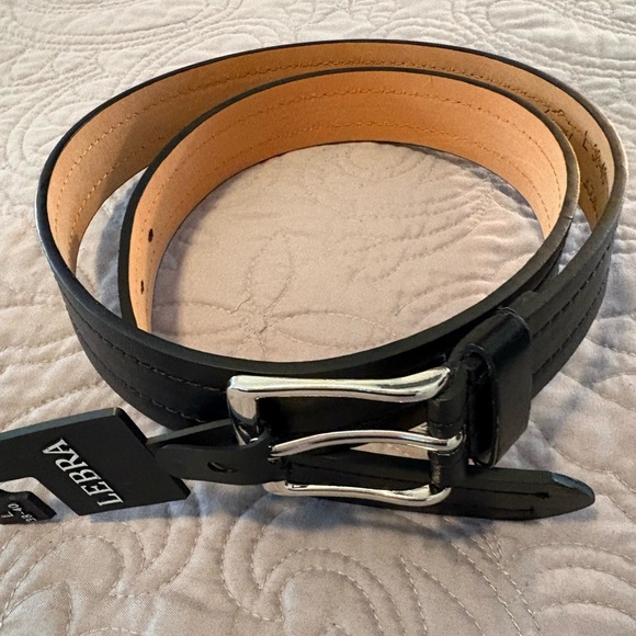 Lebra black man’s belt size large 38–40 New - Picture 3 of 4